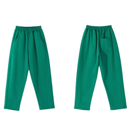 Pantalones deportivos de pierna ancha de cintura alta con parte inferior abierta muy cómodos 5
