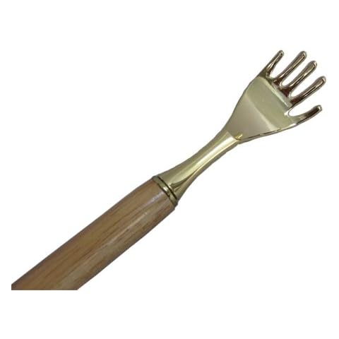 Martin Metal Hand Back Itch Scratcher with Wood Handle, 19 Inch Long Cover
