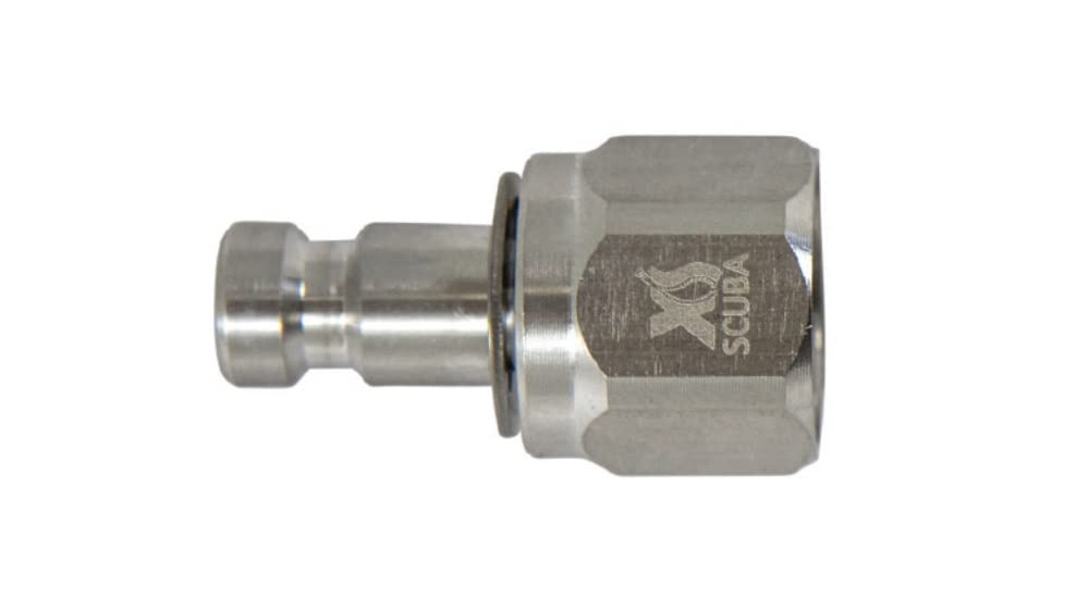 Déconnexion rapide en acier inoxydable mâle XS Scuba pour plongée