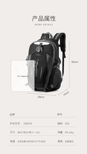 Outdoor backpacks, large-capacity sports travel backpacks, hiking backpacks (blue)2