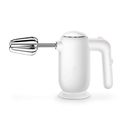 LTLCLZ Handheld Electric Mixer 6 Speed Egg Beater Egg Cream Food Mixer Egg Mixer for Kitchen Baking Cake Egg Cream Food Beater Egg Beater Power 200W
