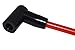 A-Team Performance 8.0mm Red Silicone Spark Plug Wire Set - 90° Boots - Spiral-Wound Copper & EMI Suppression - Heat-Resistant Jackets - Compatible with Chevrolet & GMC Small Block V8 283-400