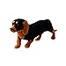 VOSAREA Animal en Peluche Chien en Peluche Teckel Chien Jouet Géant Teckel Chiot Réaliste en Peluche Animal Chien pour La Décoration Cadeau