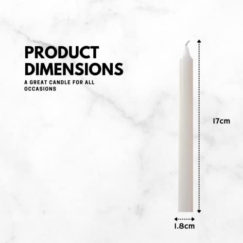 Price's - Household Candles - Pack of 5 - Unscented - 5 Hour Burn Time - Premium White Wax - Image 4