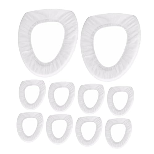 NULYLU Waterproof Potty Covers for Toddlers 10 Pack Disposable Kids Toilet Seat Covers Travel Friendly for Public Restroom Camping Hotel