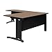 Romig Forge+ 66 x 78 in. L Shape Desk Shell- Noble Oak
