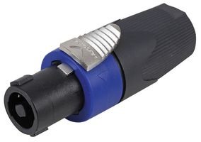 Best Price Square SPEAKON Plug, 4P, 100PK BPSCA