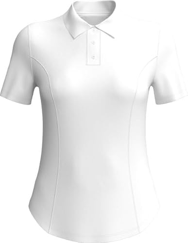 Callaway Womens SMU Short Sleeve Solid Polo Shirt