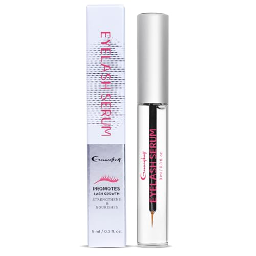 Lash Resilience Eyelash Serum for Thicker, 9ml / 0.3 fl.oz. Longer Eyelashes and Eyebrows - Grow Luscious Lashes with Brow Enhancer