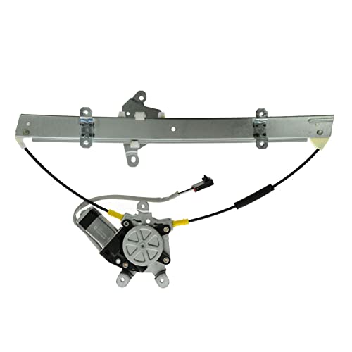 Image of TRQ Front Left Power Window Regulator & Motor Assembly Drivers Side Compatible with 1991-1994 Nissan Sentra