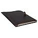 PavinCrafter Genuine Leather Padfolio, Business Portfolio Folder for Men & Women, A4 Letter Resume Organizer with Card Slots, Pen Loop, Document Sleeve & Notepad Holder, Handmade Office Meeting Folder