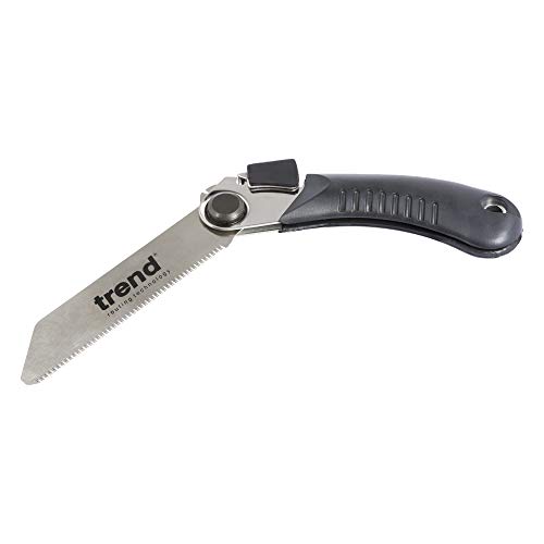Trend Klappbare Bündigsäge, 120mm Kohlenstoffstahlklinge, bündiger Schnitt für Dübel und Verbindungen, FFS/120