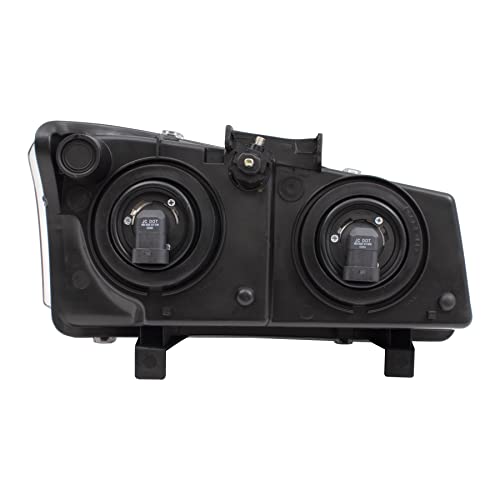 Epic Lighting Amxoe Replacement Halogen Headlights Assembly Compatible For Chevrolet 03-06 Silverado 07 Classic 03-06 Avalanche W/O Lower Body Cladding [ Gm2502224 10366037 Gm2503224 10366038 ] Pair #TOP5