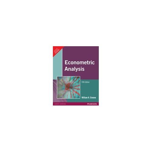 Econometric Analysis, 5Th Edn B00BG6WZFU Book Cover