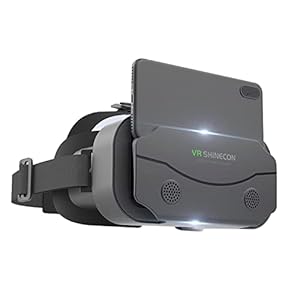 AUTOECHO 5 Pcs 3D-VR-Virtual-Reality-Headset, 3D-Virtual-Reality-Brille für Smartphone, HD VR-Brille Virtual Reality-Headset für VR-Spiele 3D-, VR-Headset für iOS-Android-Telefone kompatibel