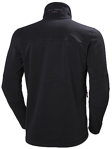 Image of Helly Hansen Kensington Full Zip Fleece Jacket for Men | Wind- and Water-Resistant Tight-Knit Polartec Fleece, High Collar, Articulated Sleeves, Zip Chest and Hand Pockets