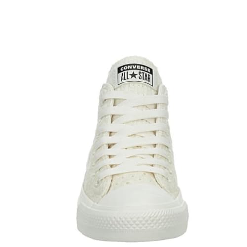 Converse Unisex Chuck Taylor All Star Madison Mid Top Canvas Sneaker - Lace up Closure Style - Egret/Pink Solstice4