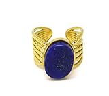 lapis lazuli bijoux bague Fabrication : fait main en France 🇫🇷 garantie sans nickel