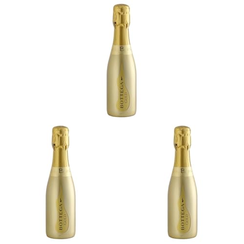 Bottega Gold Prosecco DOC - 200ml (Confezione da 3)