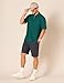 Amazon Essentials Men's Regular-Fit Cotton Pique Polo Shirt (Available in Big & Tall), Dark Green, X-Small