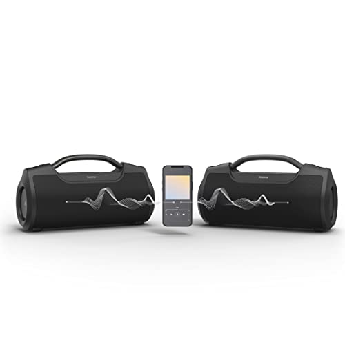 Enceinte Hama SoundBarrel – Portable, Sans Fil, Puissance 60 W, Imperméable - vue 6