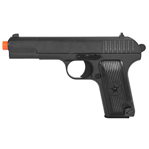 G33 Airsoft Tokarev Metal Spring Airsoft Pistol - Black -UK Arms