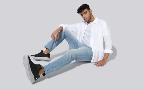 Image of Neeman's The Saunterers Sneakers for Men | Breathable Knited Upper, Comfortable & Flexible EVA Sole