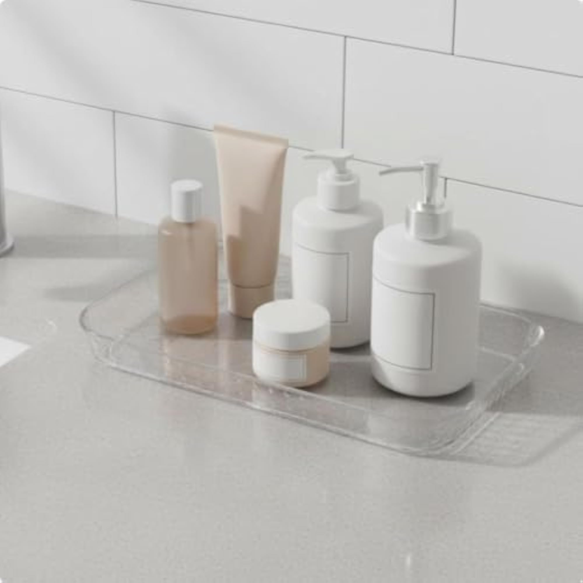 Elegant Design Cosmetic Storage Tray