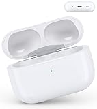 Wireless Charging Case Compatible with AirPods Pro 2nd & 1st, Charger Case Replacement for AirPods Pro 2nd & 1st with Bluetooth Pairing Sync Button, Earbuds Not Included (USB-C Port)