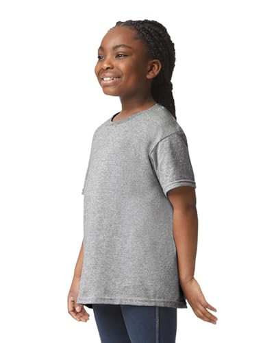 Image of Gildan - Youth Heavy Cotton 100% Cotton T-Shirt. 5000B - [Sky]