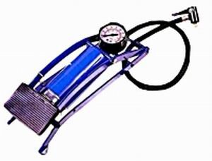Gonfiatore/Pompa a pedale con manometro