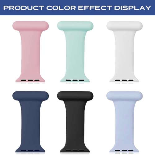 Songsier Compatible with Apple Watch Band 38/40/41mm, 42/44/45/46/49mm, Infection Control Pin Fob for Nurse Midwives Doctors for SE/iWatch Series 10/9/8/7/6/5/4/3/2/1