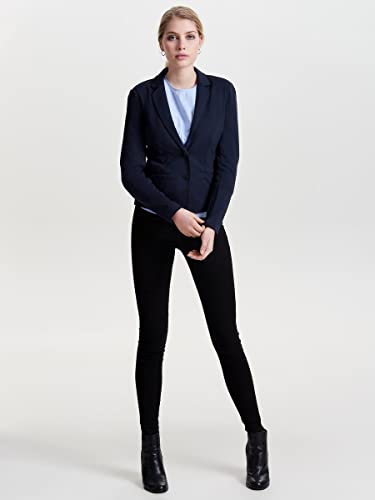 Only Onlpoptrash Blazer Noos, Blu (Night Sky), 42