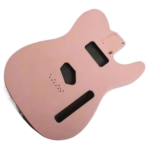 半完成ギター本体 TLエレキギター用スワンプウッドボディ3色展開(Pink)