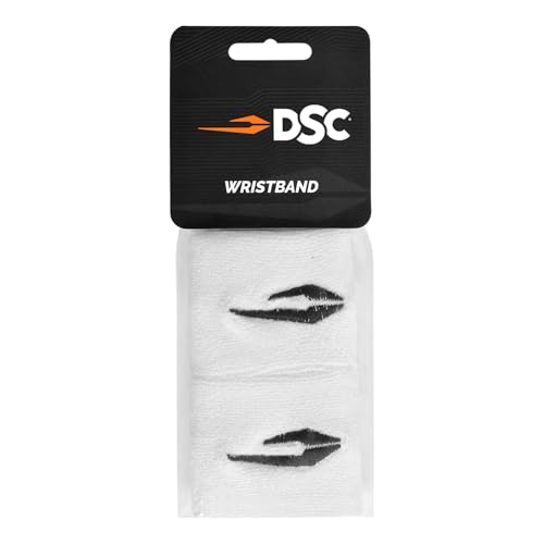 Image of DSC Wristband Cricket 2.5-inch (White /Black)