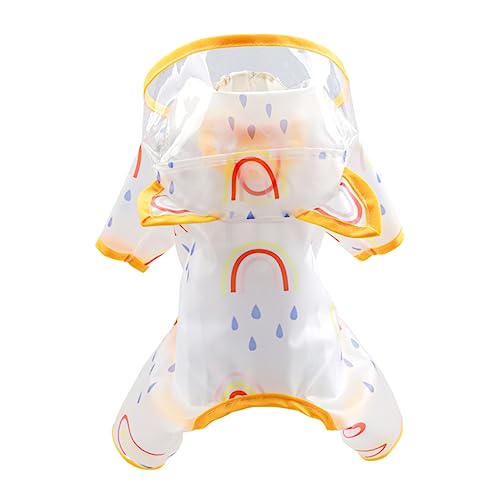 YARNOW 防水レインコート 小型犬用の犬用レインコート 犬の雨のジャケッ