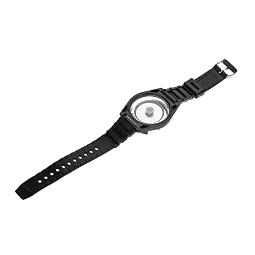 Brújula de pulsera ligera con banda de goma para camping miniatura 2