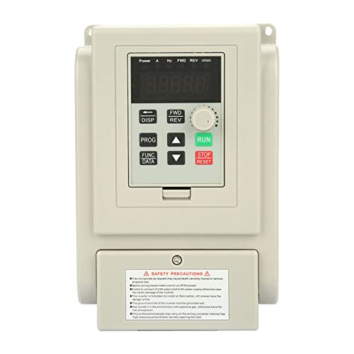 Inversor de Frequência AT1-2200X 2,2 KW, Mini VFD 220 V Inversor de Frequência Monofásico para Motor