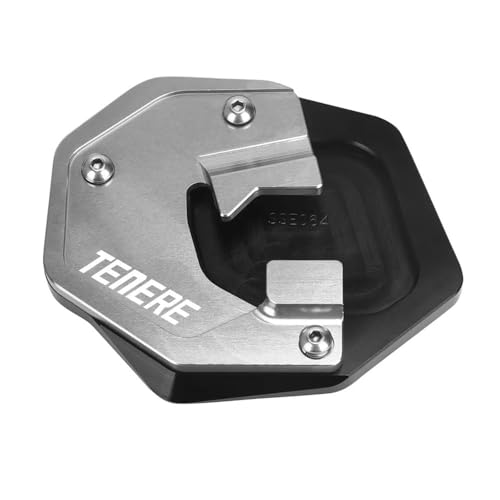 Plaque d'extension béquille moto pour stabiliser votre T7 en bivouac outdoor