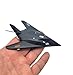 Zugar Land Die-Cast Pullback Stealth Bomber Models (4.25