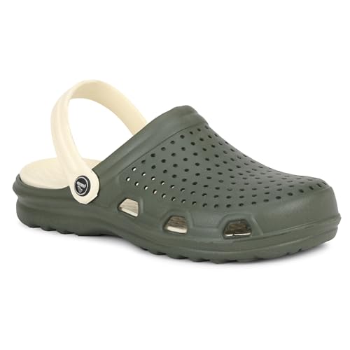 Image of Aqualite AL-636 Clogs Men | Classic Men Clogs Lightweight Slip-On Mens Clogs Casual Comfortable Clogs for Men | Men Clogs Footwear Men's Clogs & Mules