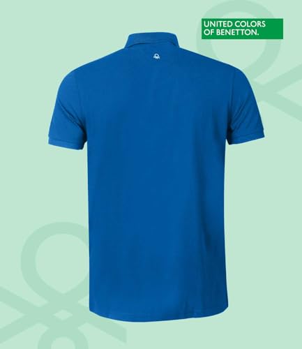 Image of United Colors of Benetton Shirt for Men | Tees for Man | Half Sleeves Plain Stylish Regular Fit Polo | Collar Tshirt | T-Shirt | Stylish Mens Tshirt