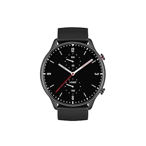 Amazfit GTR 2 – Sport Edition – 1,39″ AMOLED Scherm – 14 Dagen Batterijduur – 90 Sport Modes – Siliconen Bandje – Obsidian Black