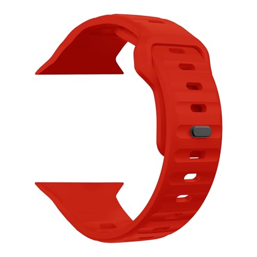 Image of ACM Watch Strap Slide 42mm 44mm 45mm 46mm 49mm Sports Silicone Belt compatible with Fire-Boltt Visionary Bsw046 Smartwatch Breatheable Band