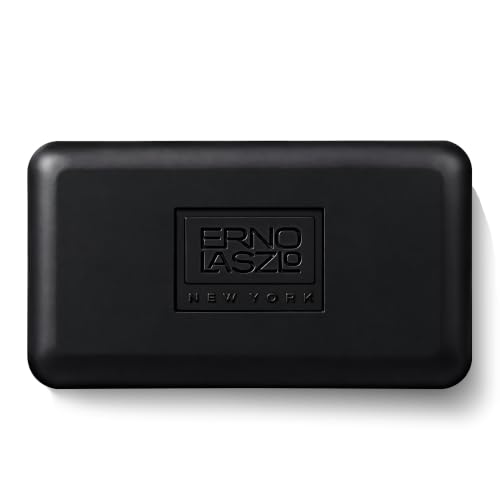 Erno Laszlo Dead Sea Mud Deep Cleansing Bar, Charcoal Black Face Soap3.4 oz