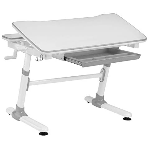 HOKO® Ergo-Work-Table Study COMPAKT. Manuell höhenverstellbar Kinder-Schreibtisch Cover
