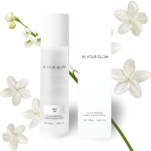 Image of In Your Glow Fabric & Room Mist Spray- Long-Lasting Clean Scent, Unisex Luxury Fragrance & Odor Eliminator, 100ml- D003 JAR