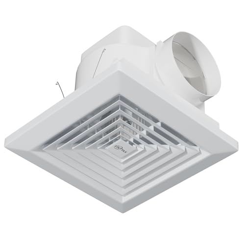 EINTTAX 10 Inch Panel Bathroom Exhaust Fan, 77 CFM 1.1