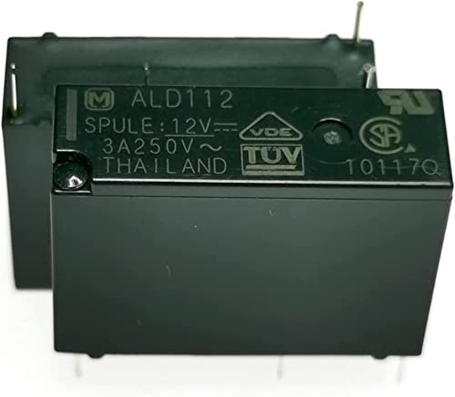 Relé F3AA012E de 12V y 4 pines para control de circuitos impresos en electrodomésticos y equipos 6