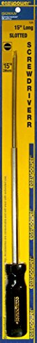 Image of Eazypower 86697 1-Pack #1-2 Slotted Isomax Screwdriver 15-inch